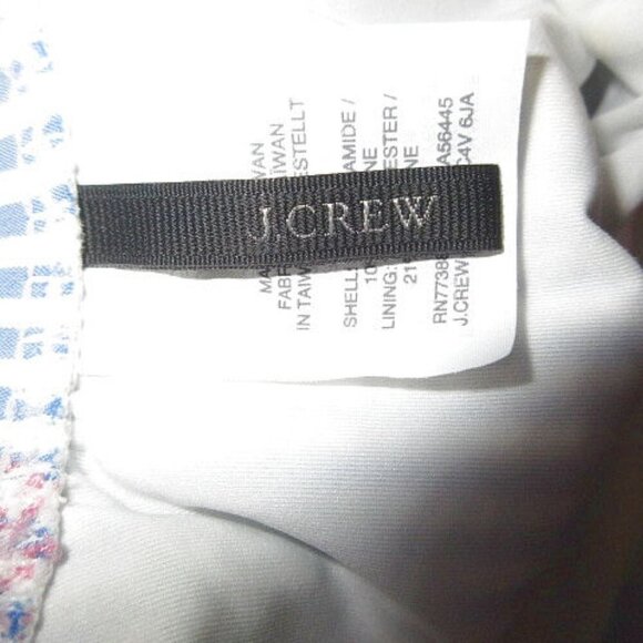 J Crew Seersucker One Piece Swimsuit Size 8 Embroidered Cherry Pineapples EUC - Picture 5 of 9